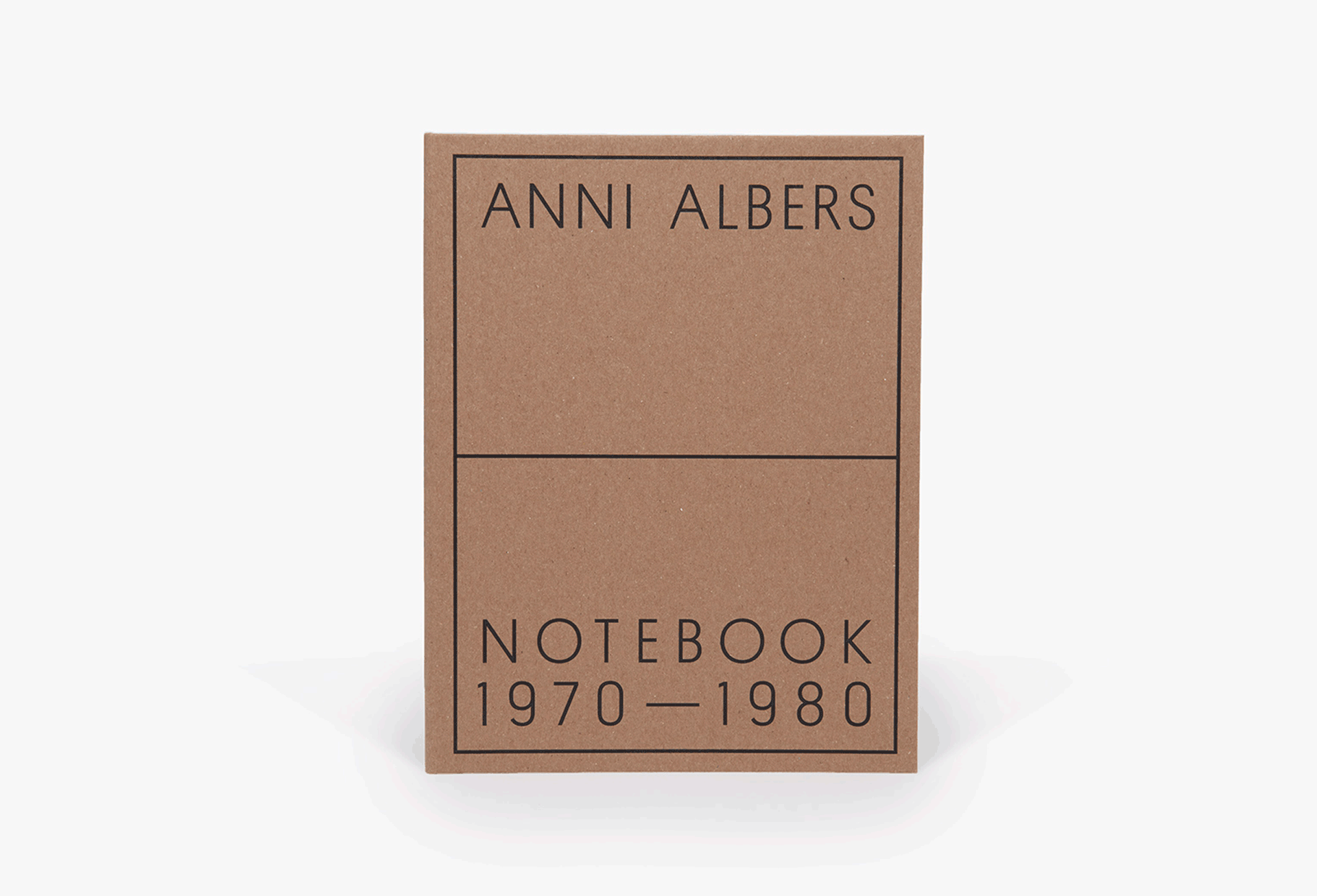 An animated gif of Anni Albers: Notebook 1970–1980, published by David Zwirner Books, dated 2017.