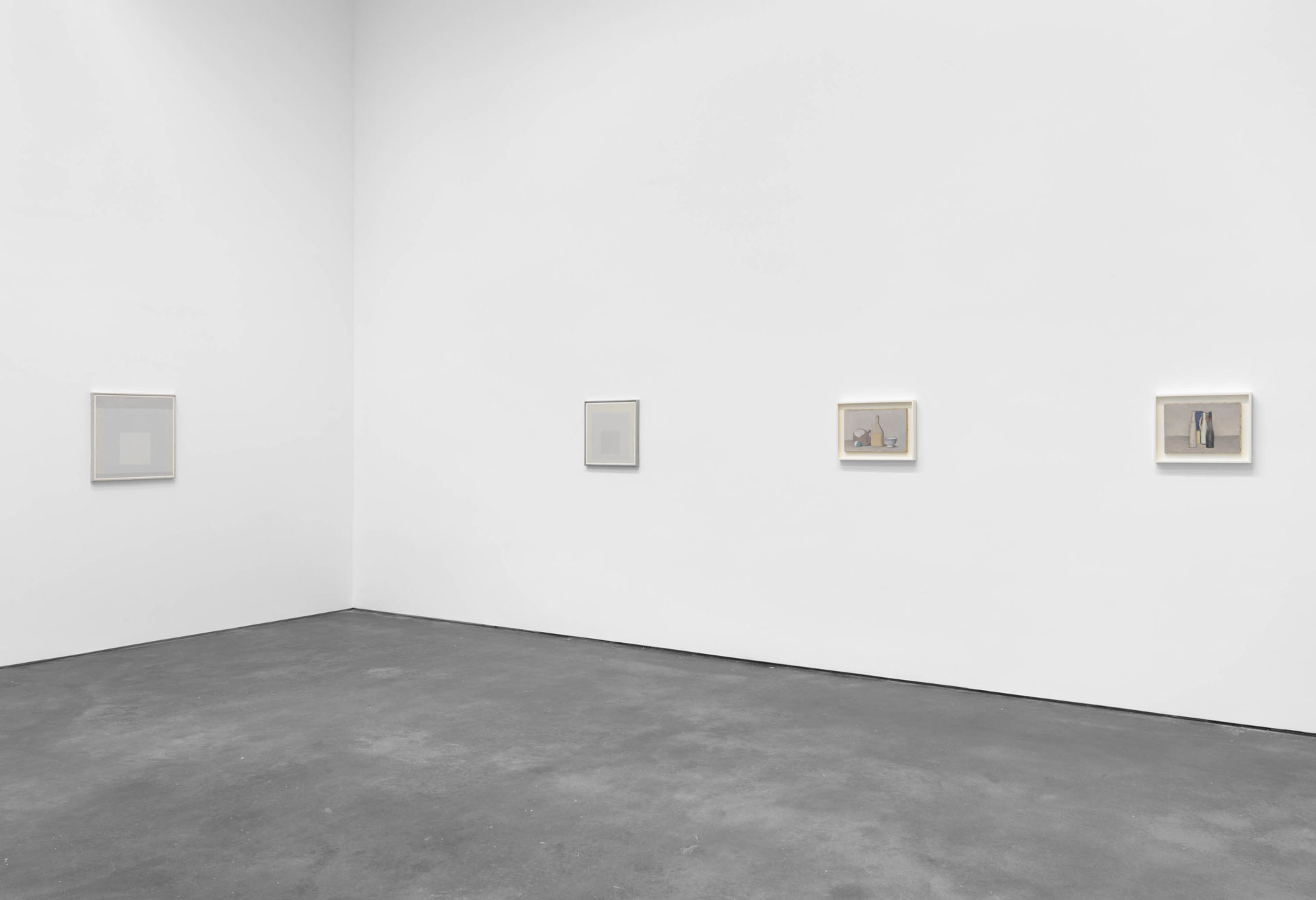 Albers and Morandi: Never Finished | David Zwirner