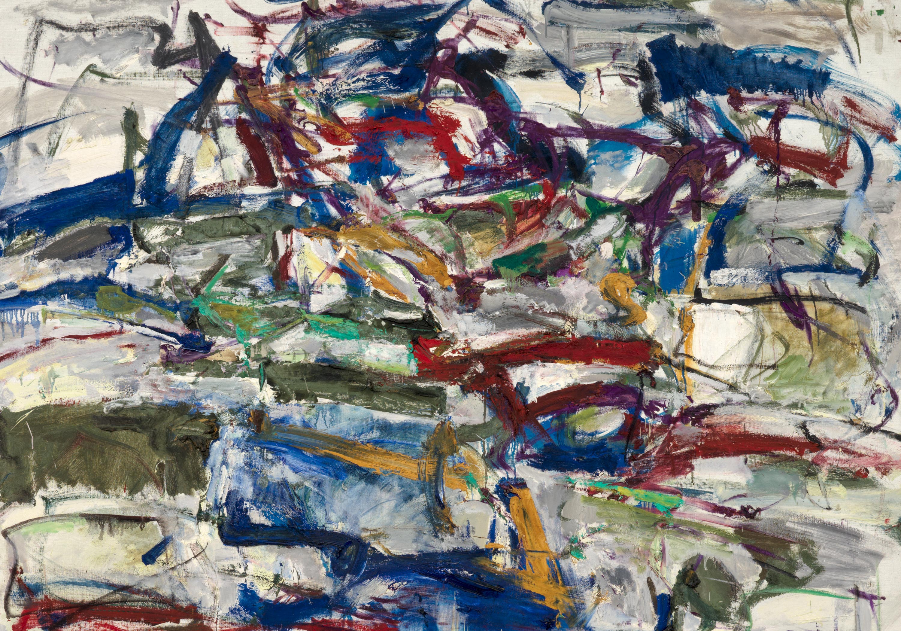 Detail of Untitled, c. 1959 by Joan Mitchell