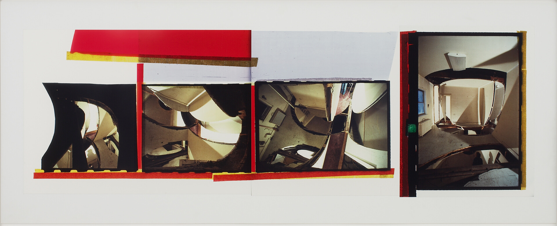 A photo of an artwork by  Gordon Matta-Clark, titled CIRCUS, dated 1978.